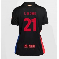 Dres Barcelona Frenkie de Jong #21 Preč pre Ženy 2024-25 Krátky Rukáv